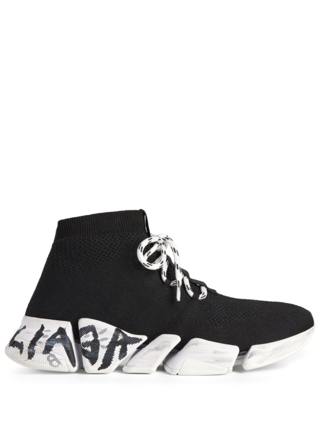 

Balenciaga кроссовки Speed 2.0 Graffiti, черный