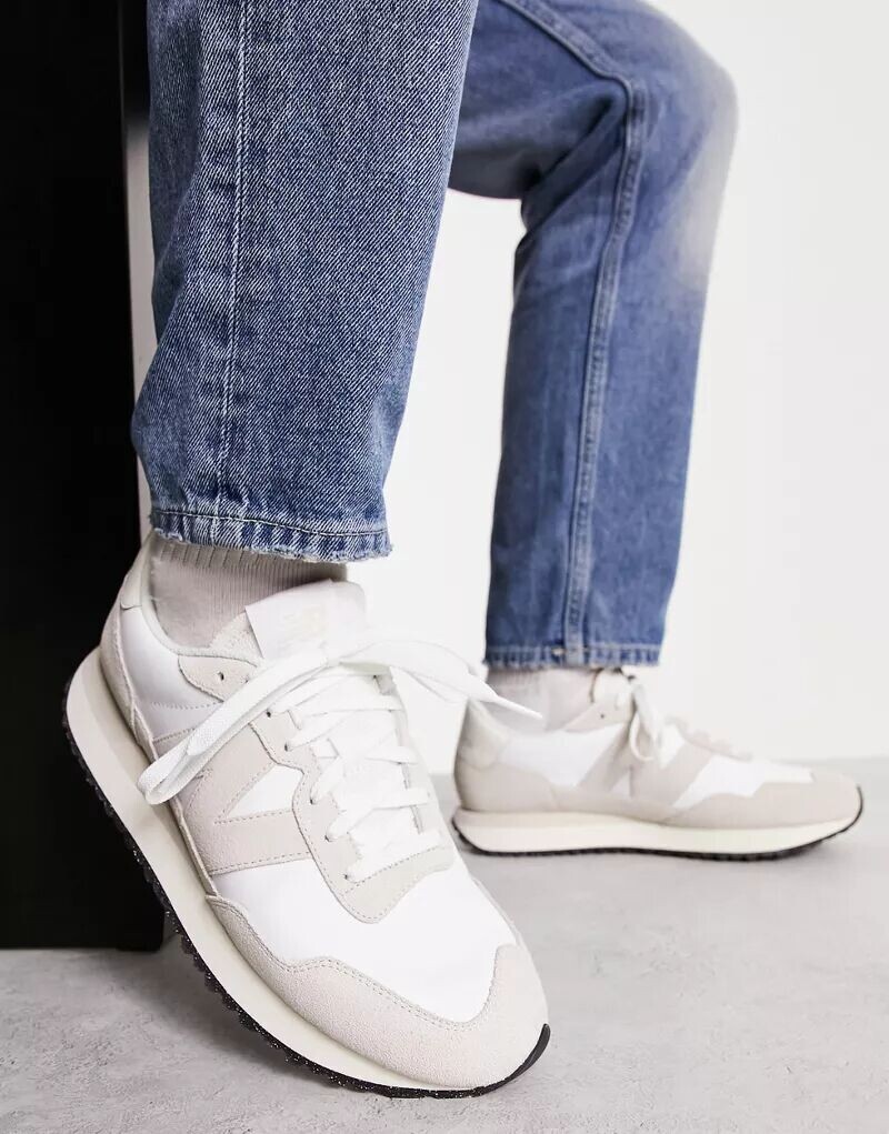 

New Balance – 237 – кроссовки белого и серого цвета
