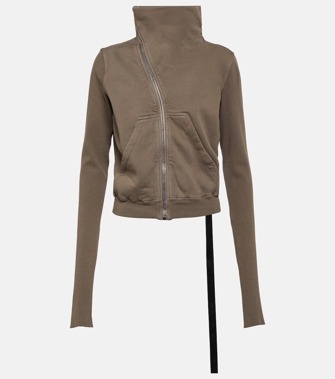 

DRKSHDW Толстовка из горного хлопка RICK OWENS, коричневый