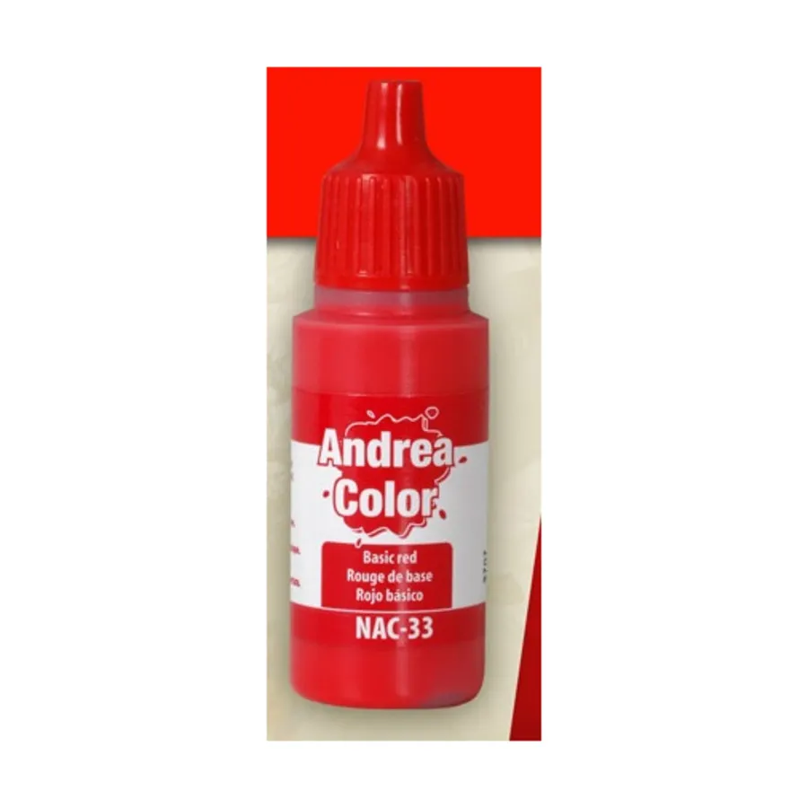 

Базовый красный, Andrea Color Paints - Blues, Yellows, & Reds