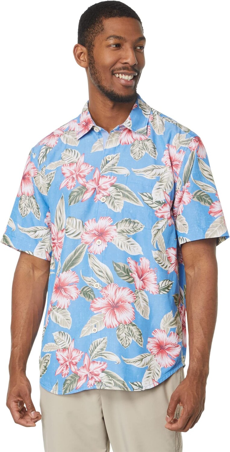 

Рубашка Coconut Point Hibiscus Cay Tommy Bahama, цвет Mountain