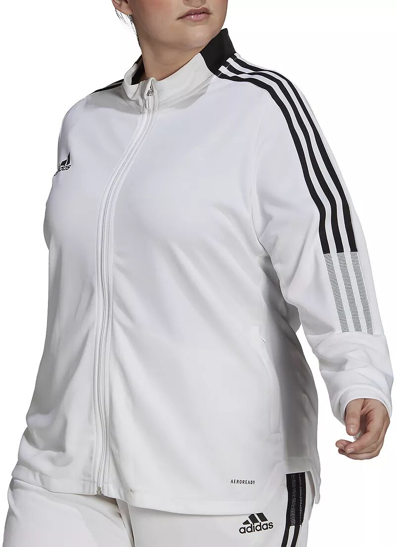 Женская спортивная куртка Adidas больших размеров Tiro 21