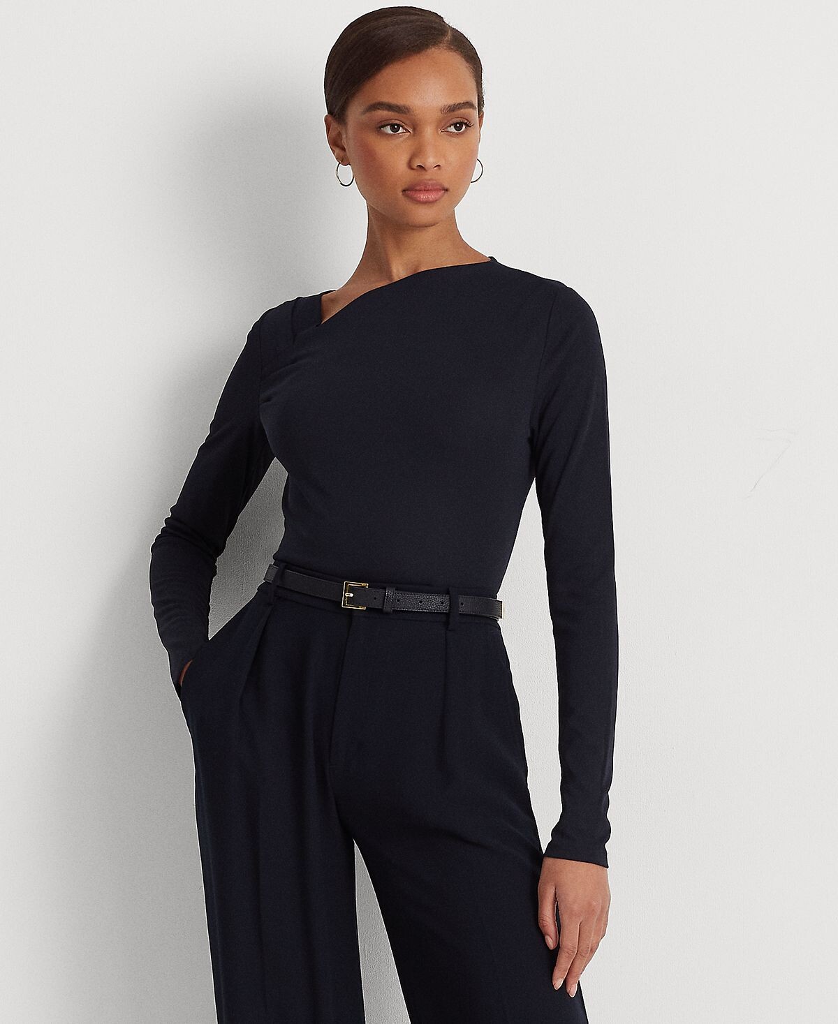 

Женский асимметричный топ из эластичного джерси Lauren Ralph Lauren