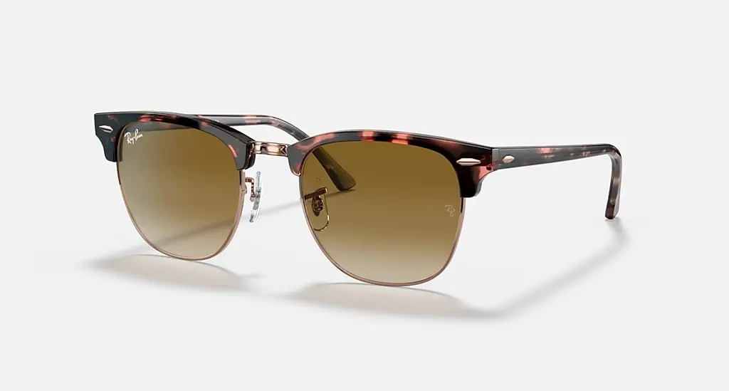 

Солнцезащитные очки Ray-Ban CLUBMASTER FLECK, светло-коричневый градиент