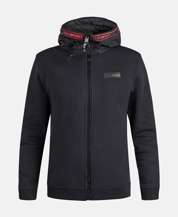 

Толстовка с капюшоном Plein Sport, черный