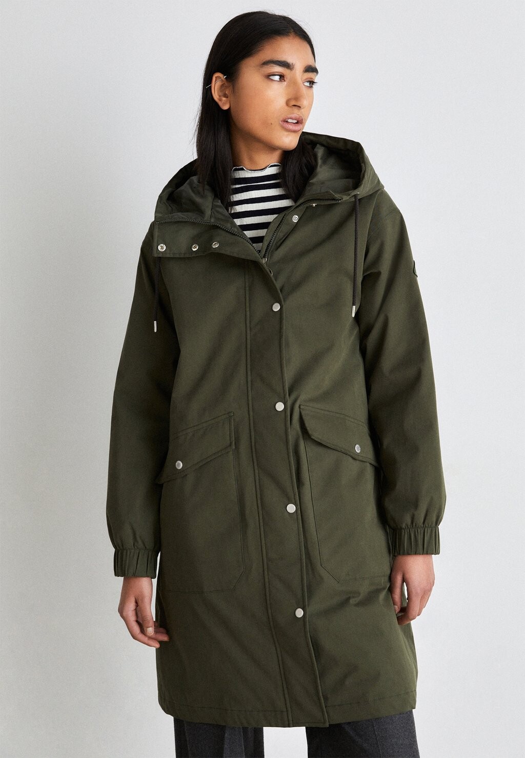 

Парка Barbour SHELBURNE, оливковый, Зеленый