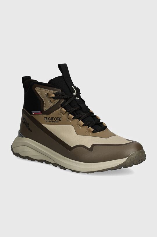

Кроссовки Dromoventure WT Texapore Mid Jack Wolfskin, коричневый
