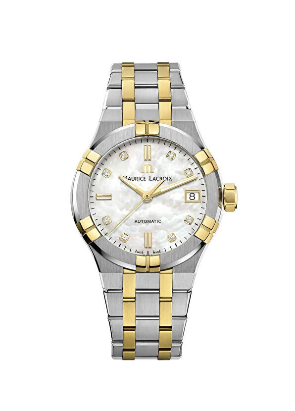 

Женские наручные часы Ml-Ai6006Pvy13170-1 с бриллиантами Maurice Lacroix, золотой