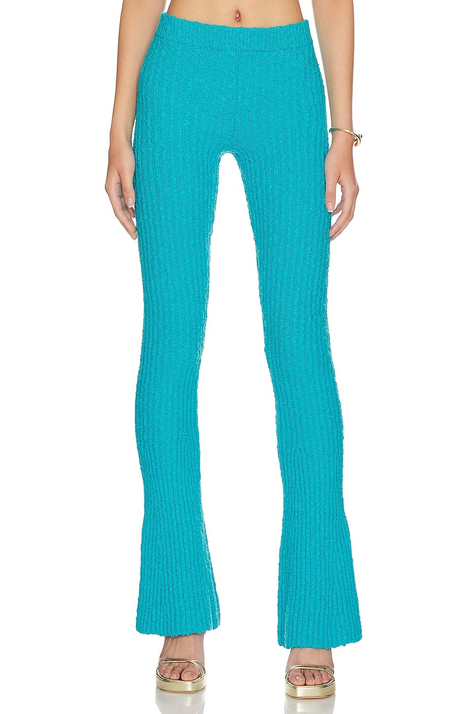 

Брюки NBD Tara Boucle Knit, цвет Scuba Blue