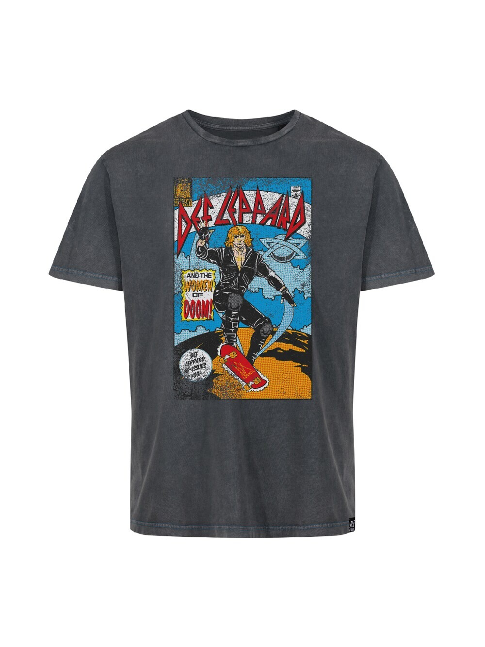 

Футболка Recovered Def Leppard Women Of Doom, темно-серый