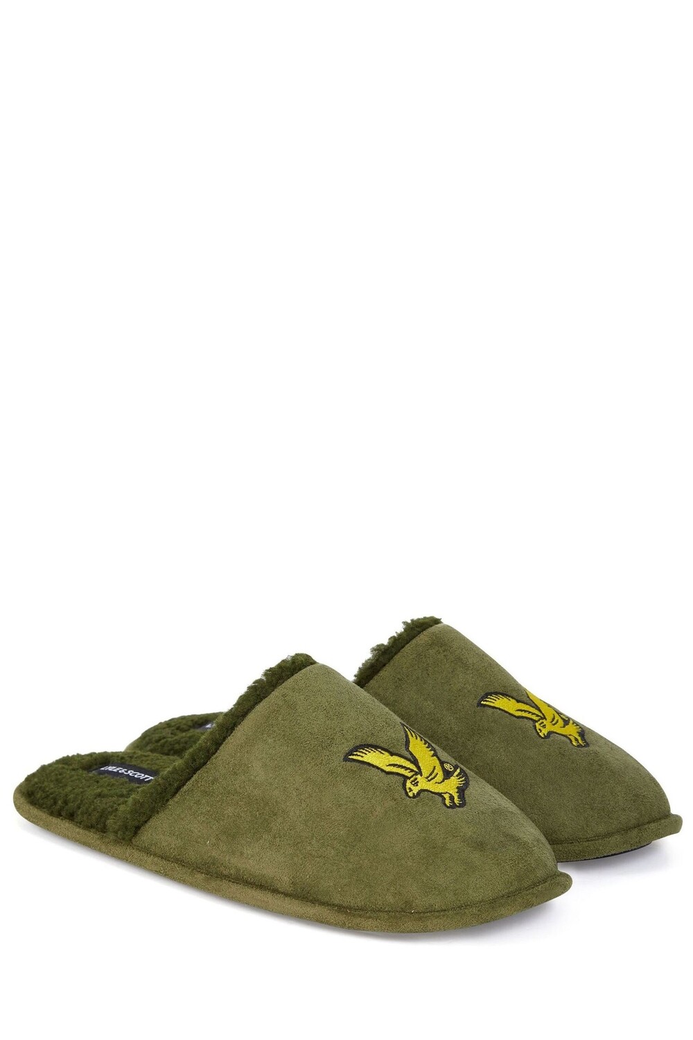 

Зеленые тапочки Lyle & Scott, зеленый