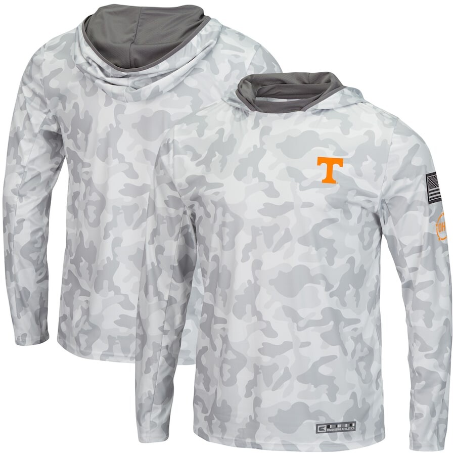 

Футболка с длинным рукавом Colosseum Tennessee Volunteers, камуфляж