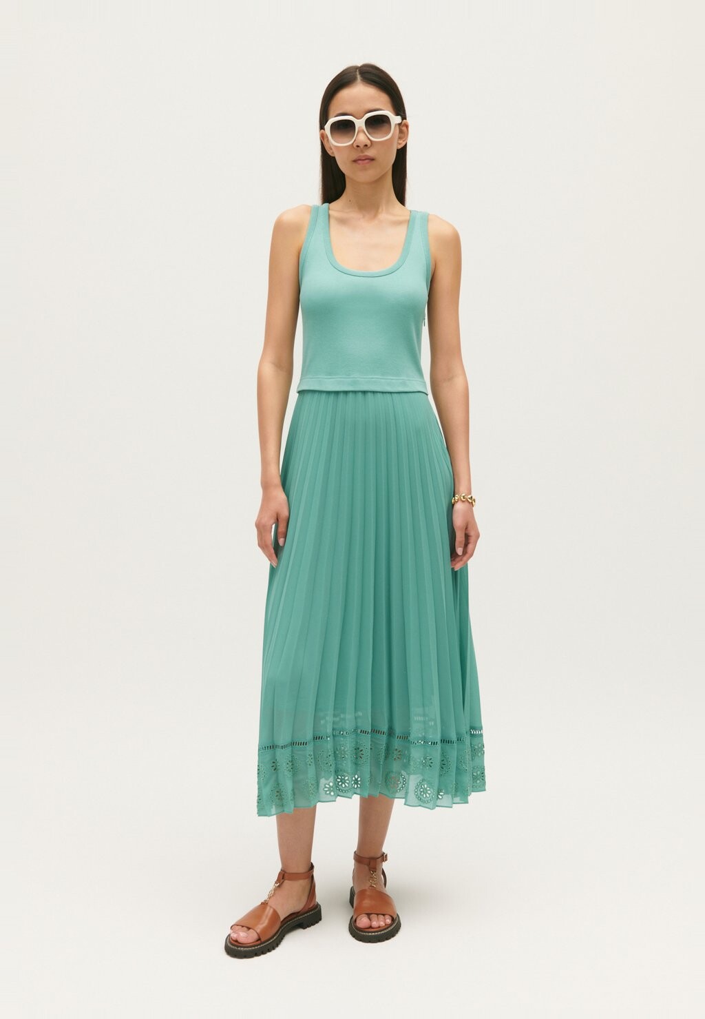 

Летнее платье Tradibis Claudie Pierlot, цвет vert d'eau
