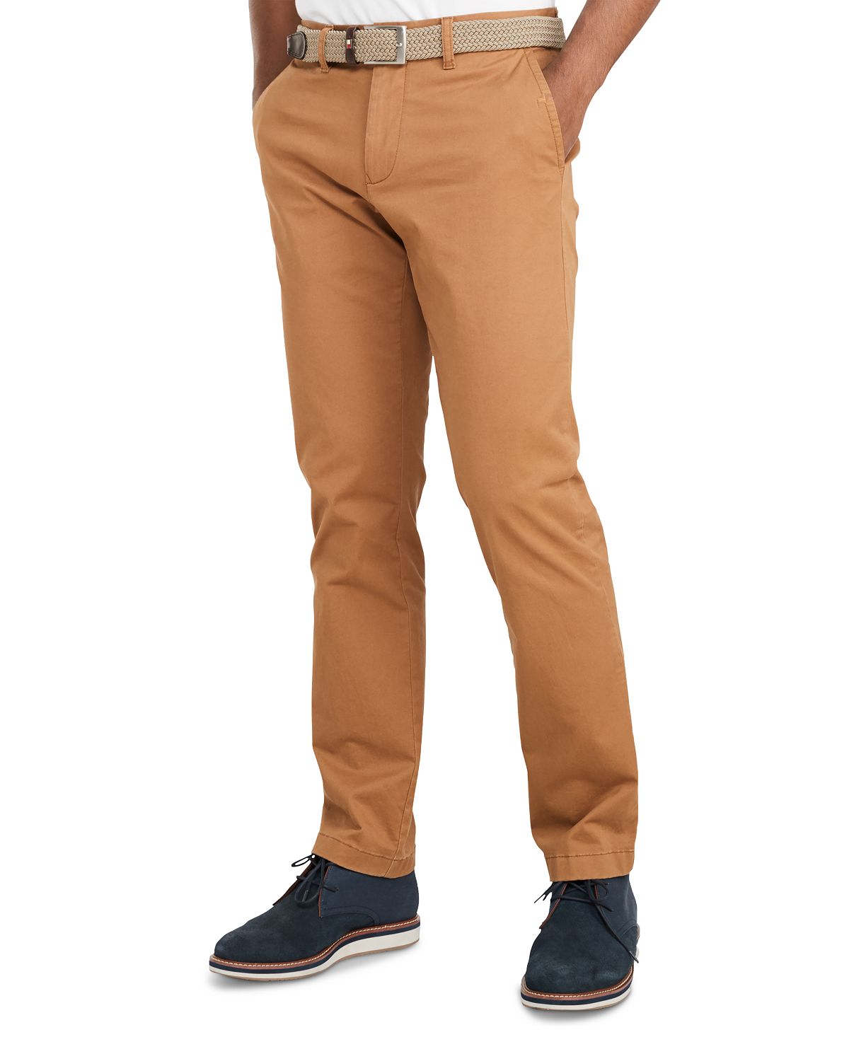 Мужские брюки чинос стандартного кроя TH Flex Stretch Tommy Hilfiger брюки чинос timezone размер 30 белый
