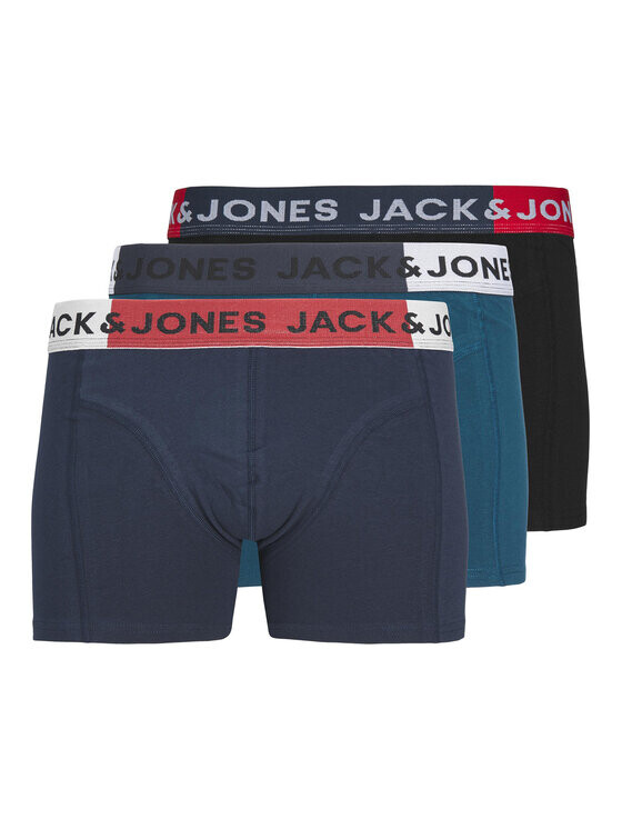

Комплект из 3 боксеров Jack&Jones, мультиколор