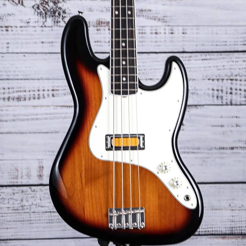 

Басс гитара Fender Gold Foil Jazz Bass Guitar | 2-Color Sunburst