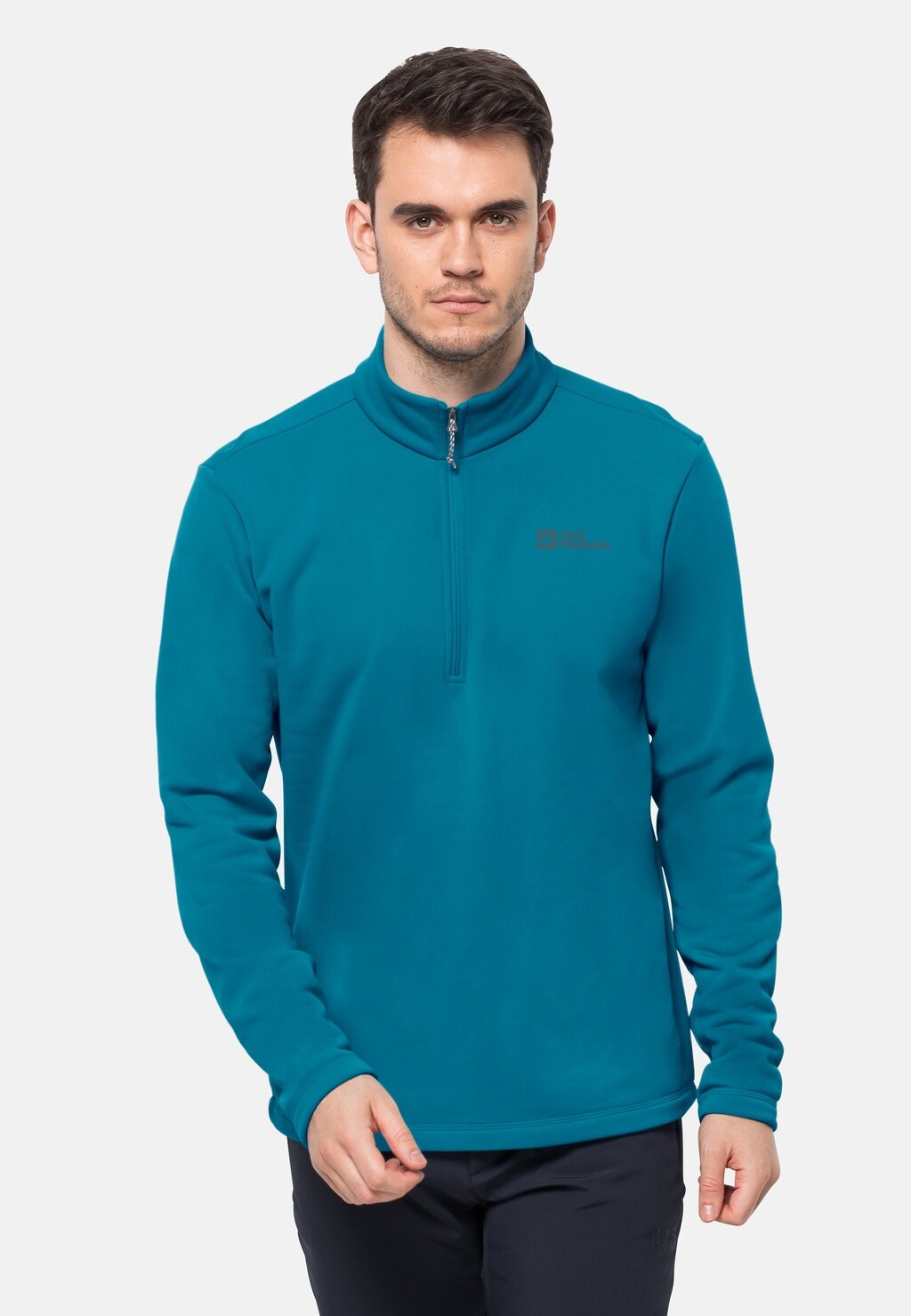 

Флисовый свитер BAISELBERG HZ M Jack Wolfskin, цвет everest blue