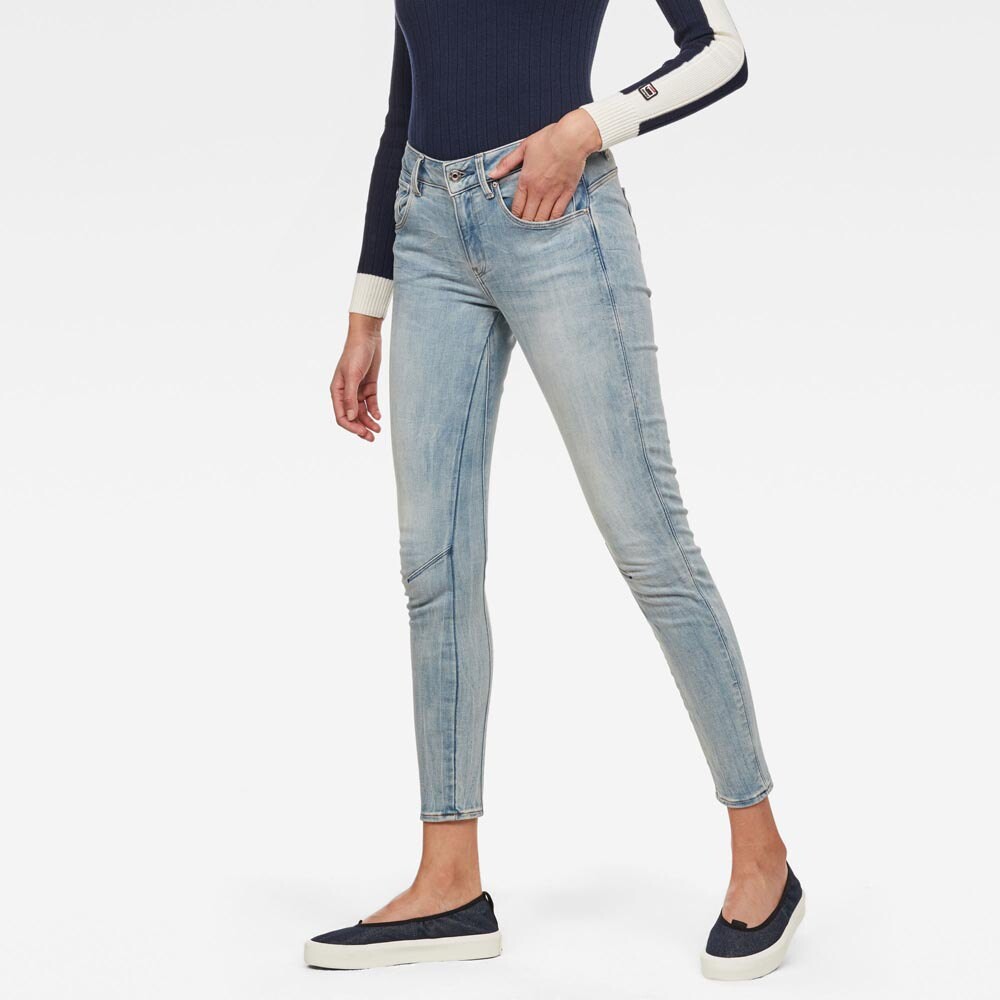 

Джинсы G-Star Arc 3D Mid Waist Skinny, синий