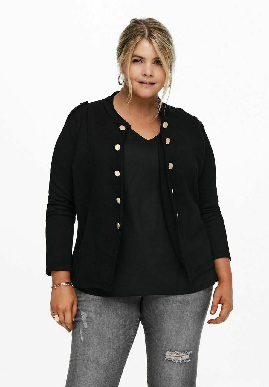 

Блейзер ONLY Carmakoma CURVY DETAILS, черный