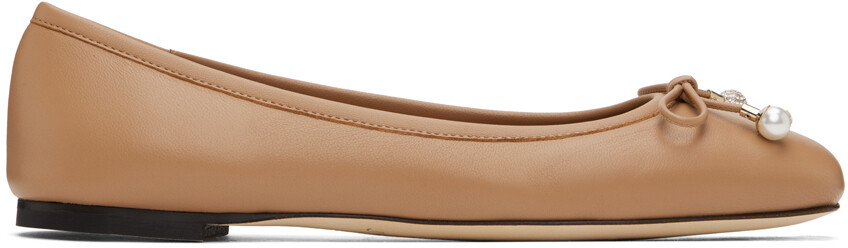 

Бежевые балетки Elme Jimmy Choo