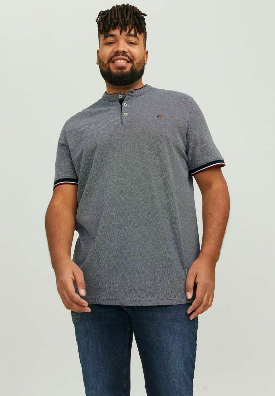 

Базовая футболка МАО Jack & Jones, настроение индиго