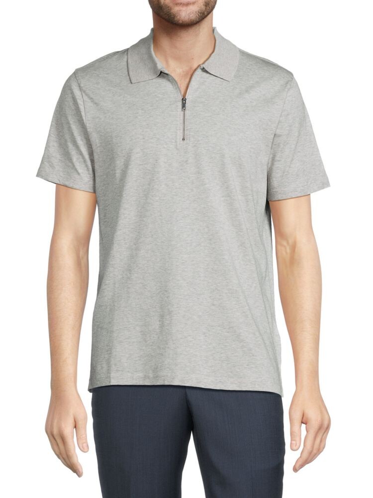 

Рубашка-поло Belfry с принтом и частичной молнией Reiss, цвет Soft Grey