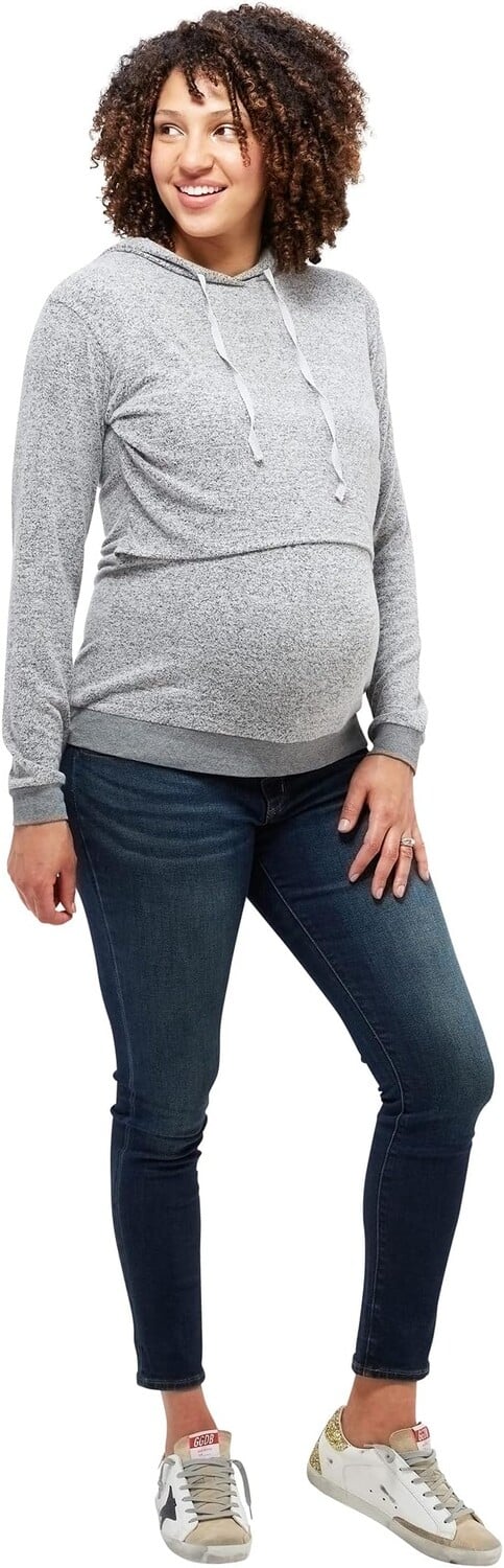 

Джоджо Толстовка NOM Maternity, цвет Oatmeal Hacci