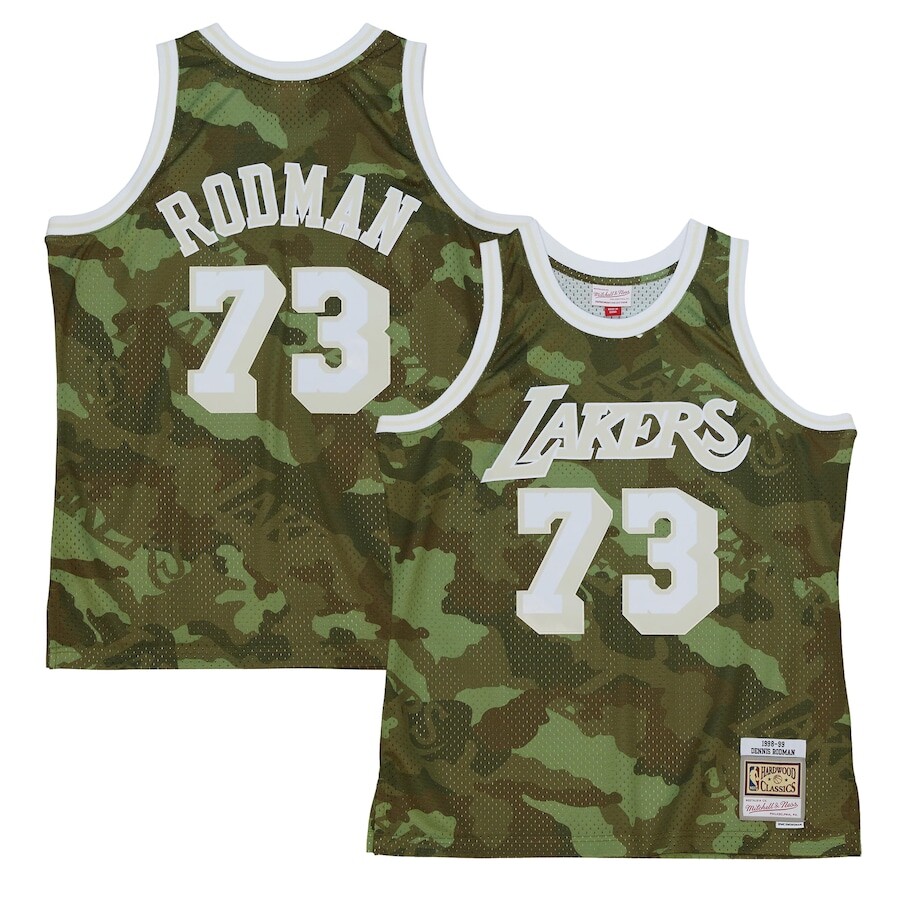 

Джерси Mitchell & Ness Los Angeles Lakers, камуфляж