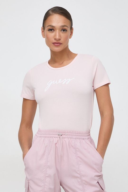 

Футболка Guess, розовый