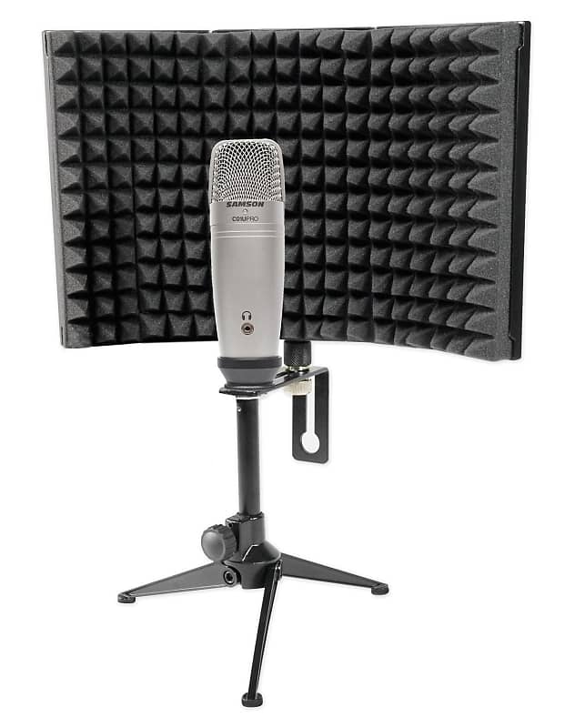 цена Студийный конденсаторный микрофон Samson SAC01UPRO+RockShield 1