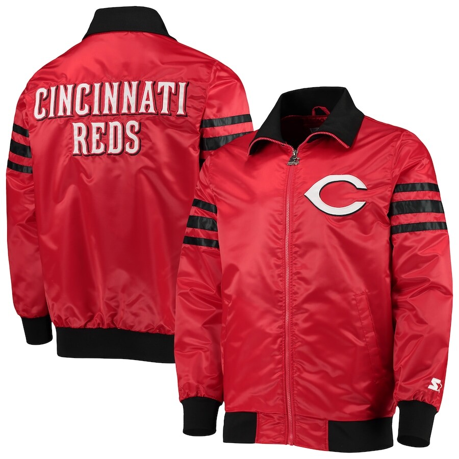 

Куртка Starter Cincinnati Reds, красный
