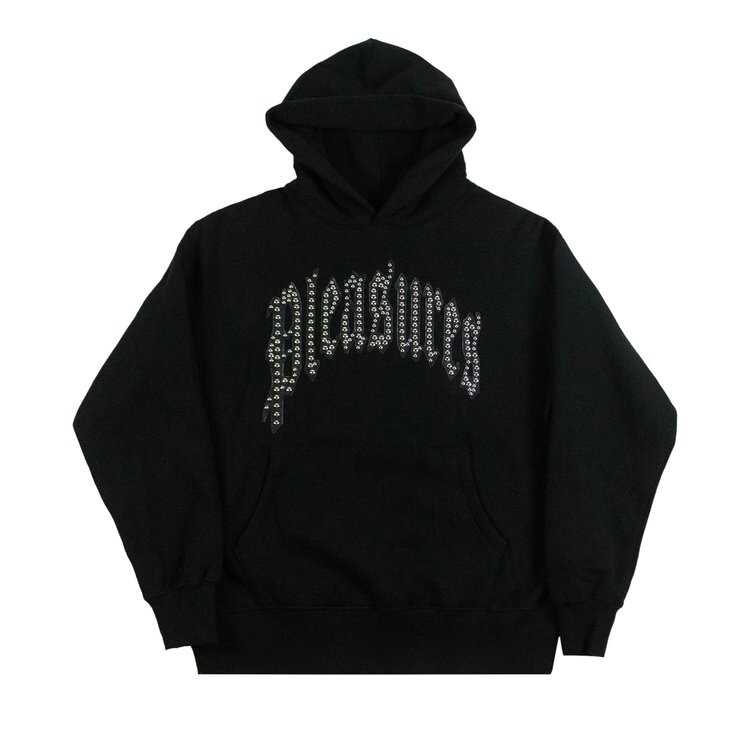 

Худи Pleasures Twitch Studded Hoodie, черный