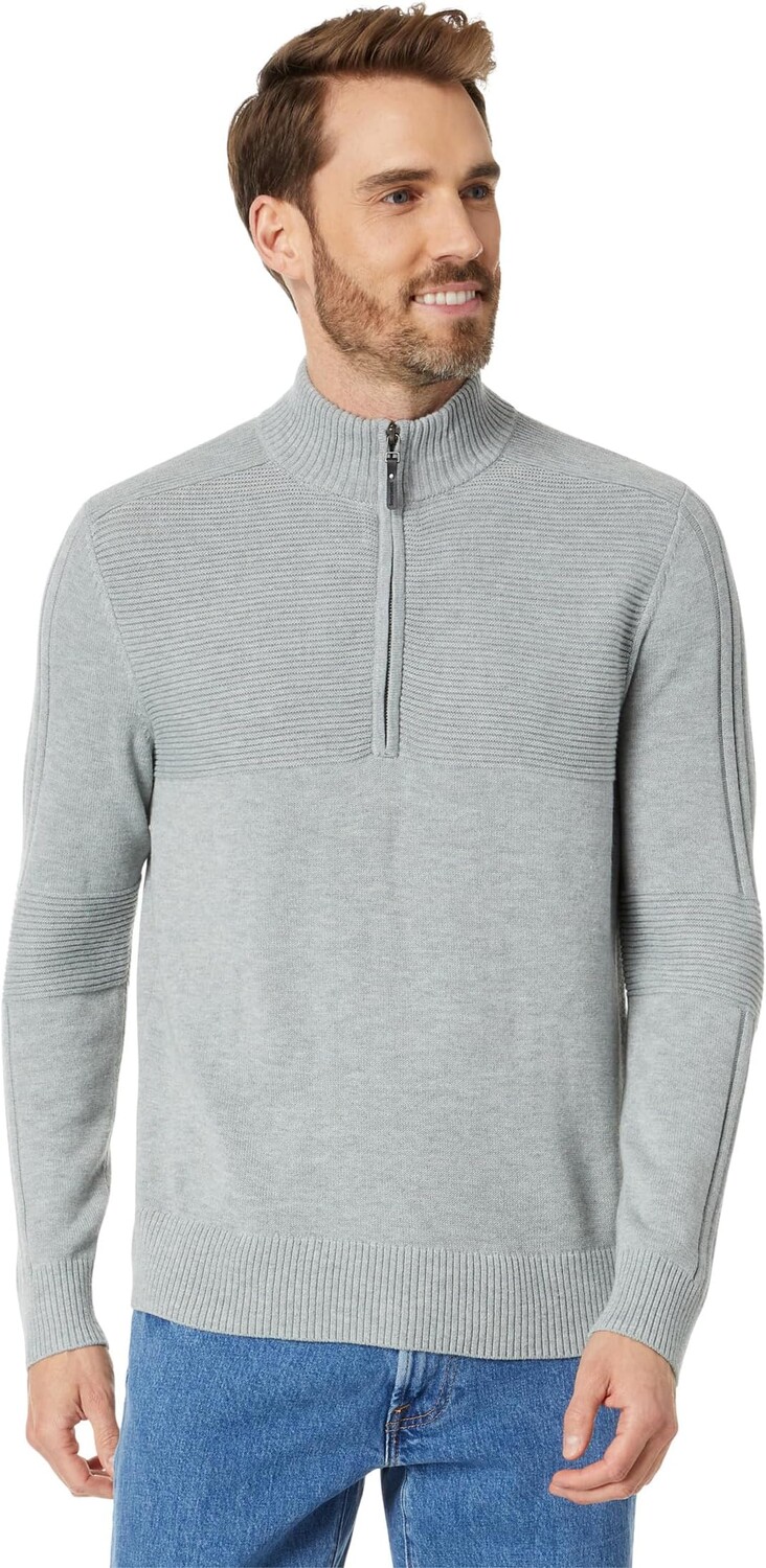 

Текстурный свитер на молнии 1/2 Smartwool, цвет Light Gray Heather