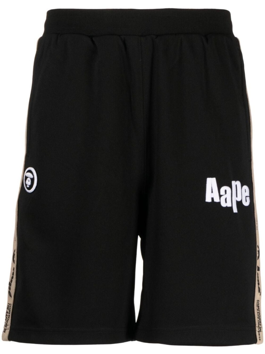 

AAPE BY *A BATHING APE спортивные шорты с логотипом, черный