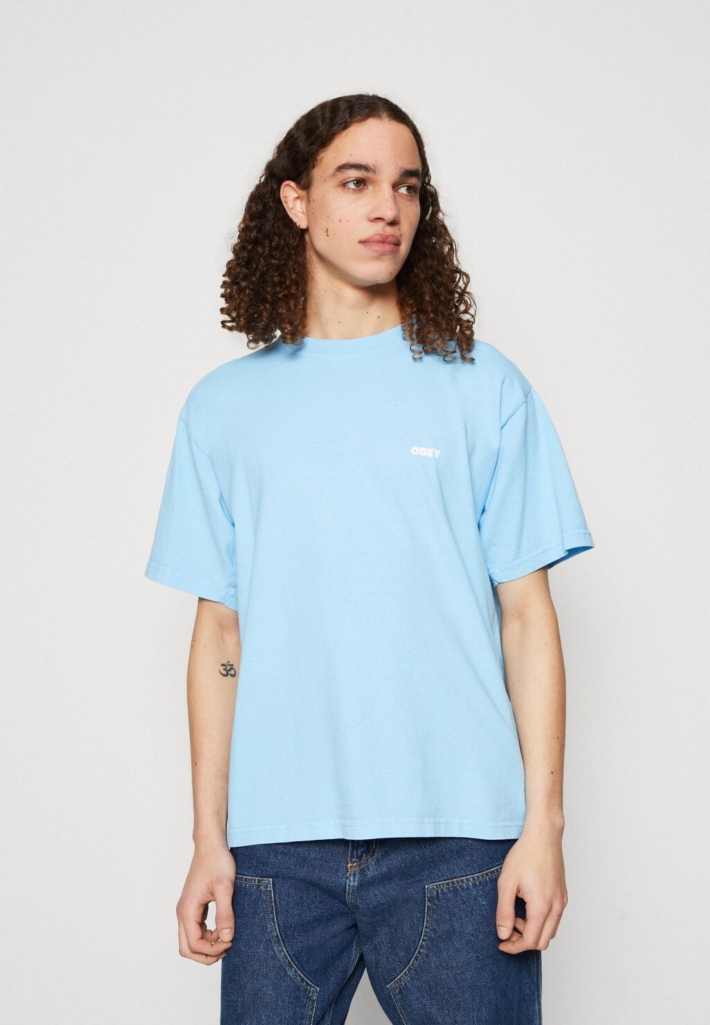 

Базовая футболка Obey Clothing, Синий