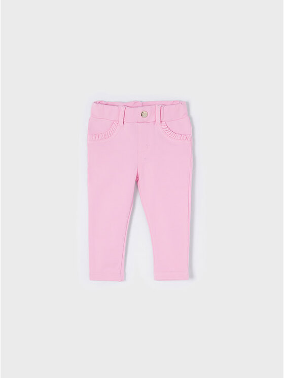 Узкие брюки кроя Mayoral, розовый