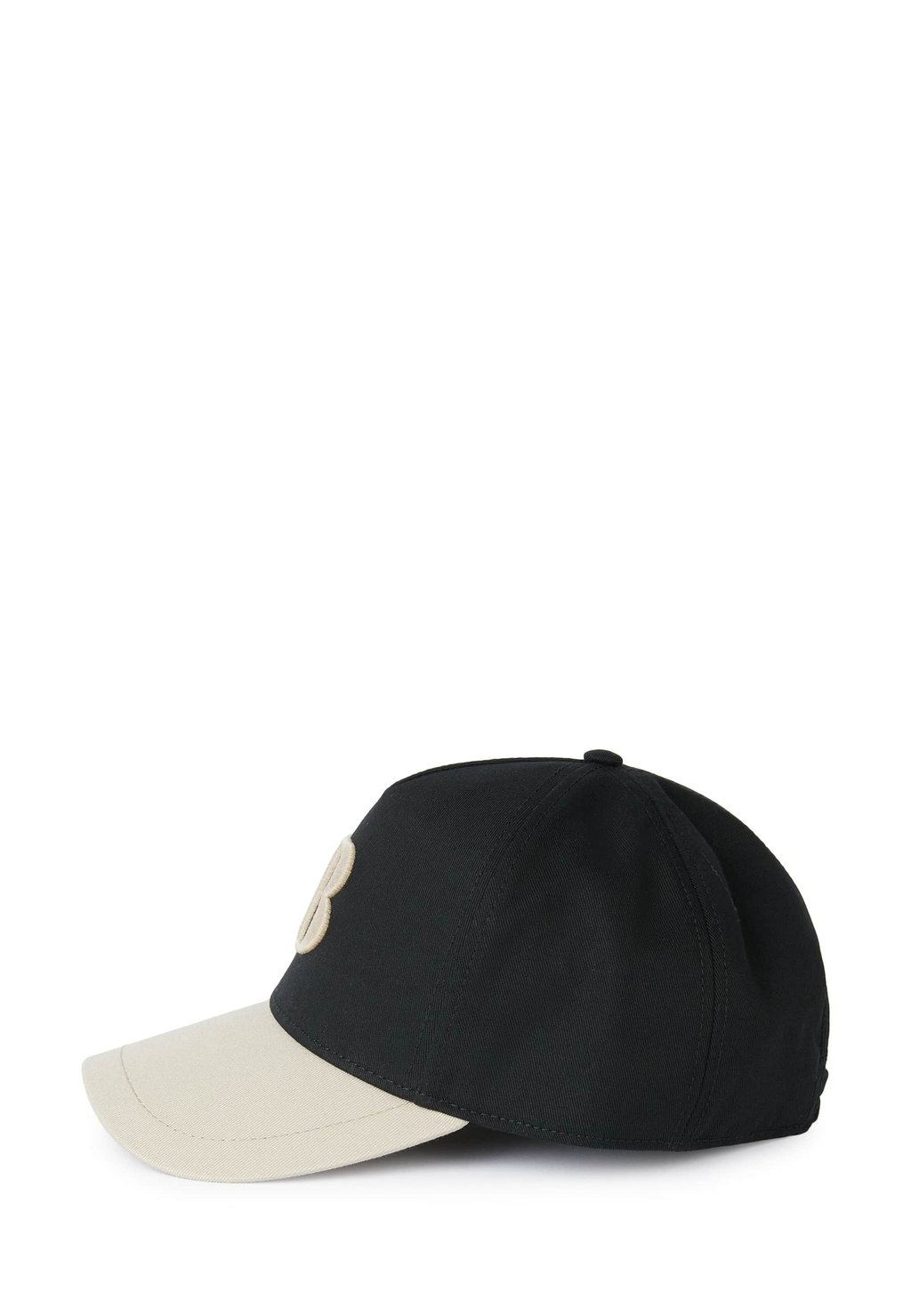 

Бейсболка BASEBALL WITH VISOR AND EMBROIDERY Boggi Milano, цвет black