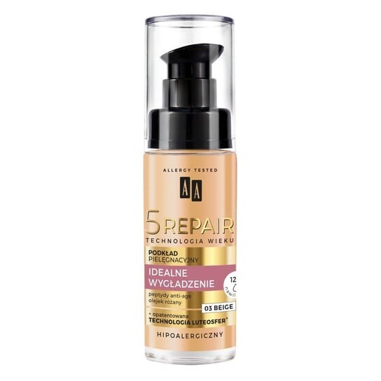 

Тональный крем Perfect Smoothing Care — 03 Бежевый, 30 мл AA, Age Technology 5 Repair