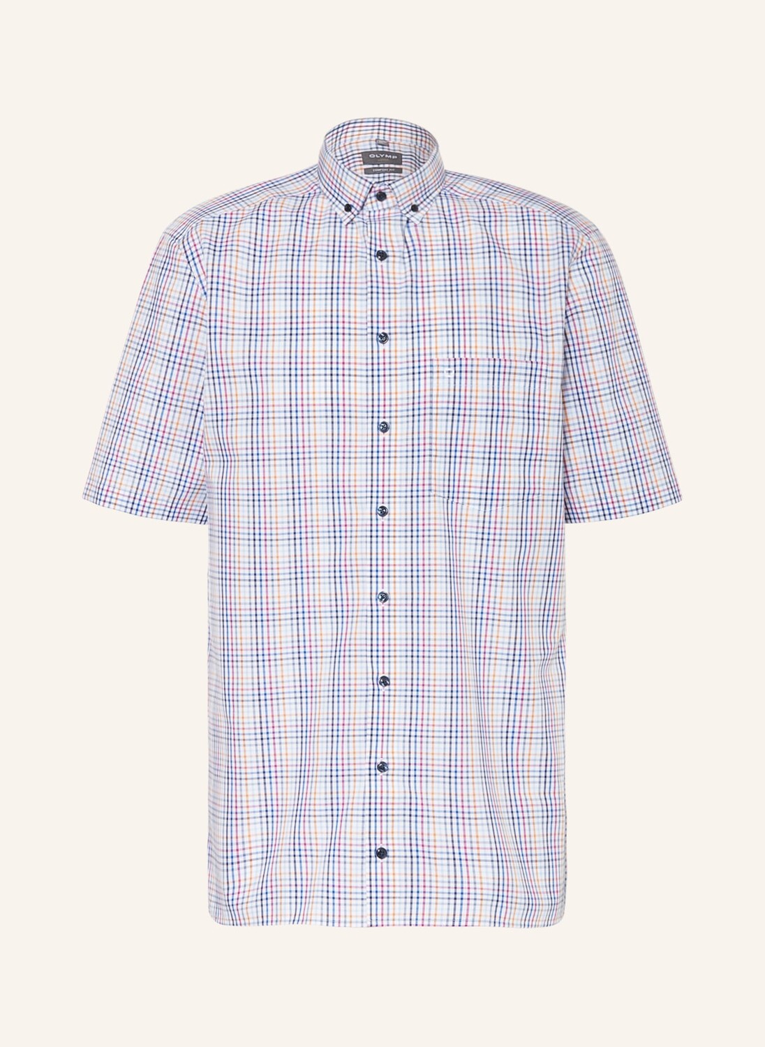 

Рубашка OLYMP Kurzarm-Luxor comfort fit, белый