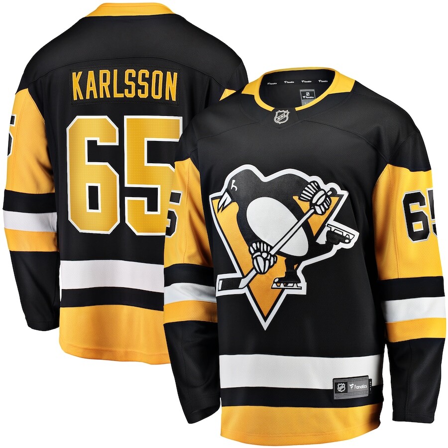 

Джерси Fanatics Branded Pittsburgh Penguins, черный