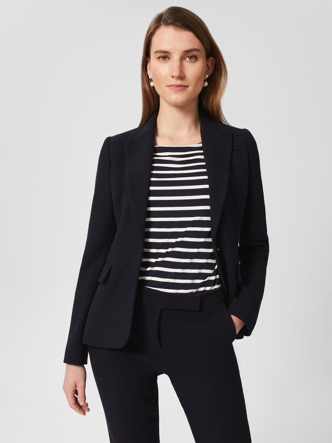

Куртка Hobbs Petite Mel, темно-синяя, Синий, Куртка Hobbs Petite Mel, темно-синяя