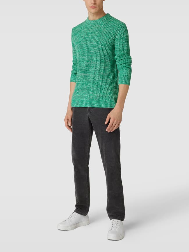 Вязаный свитер со структурным узором Esprit, светло-зеленый свитер esprit badwing roundneck средне серый
