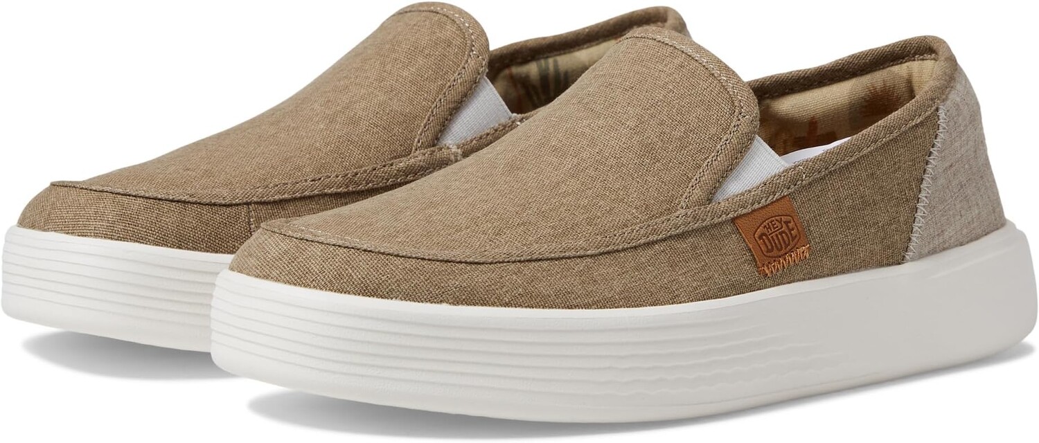 

Кроссовки Sunapee Craft Linen Hey Dude, цвет Olive