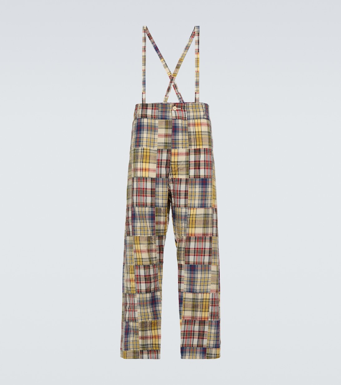 

Брюки чинос Alper Braces из шерсти и льна Visvim, разноцветный, Серый