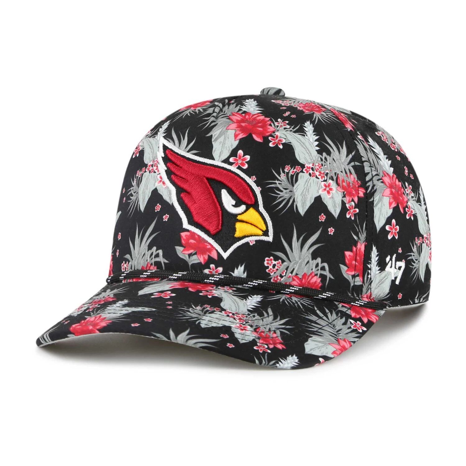 цена Мужская регулируемая кепка Black Arizona Cardinals '47 Dark Tropic Hitch