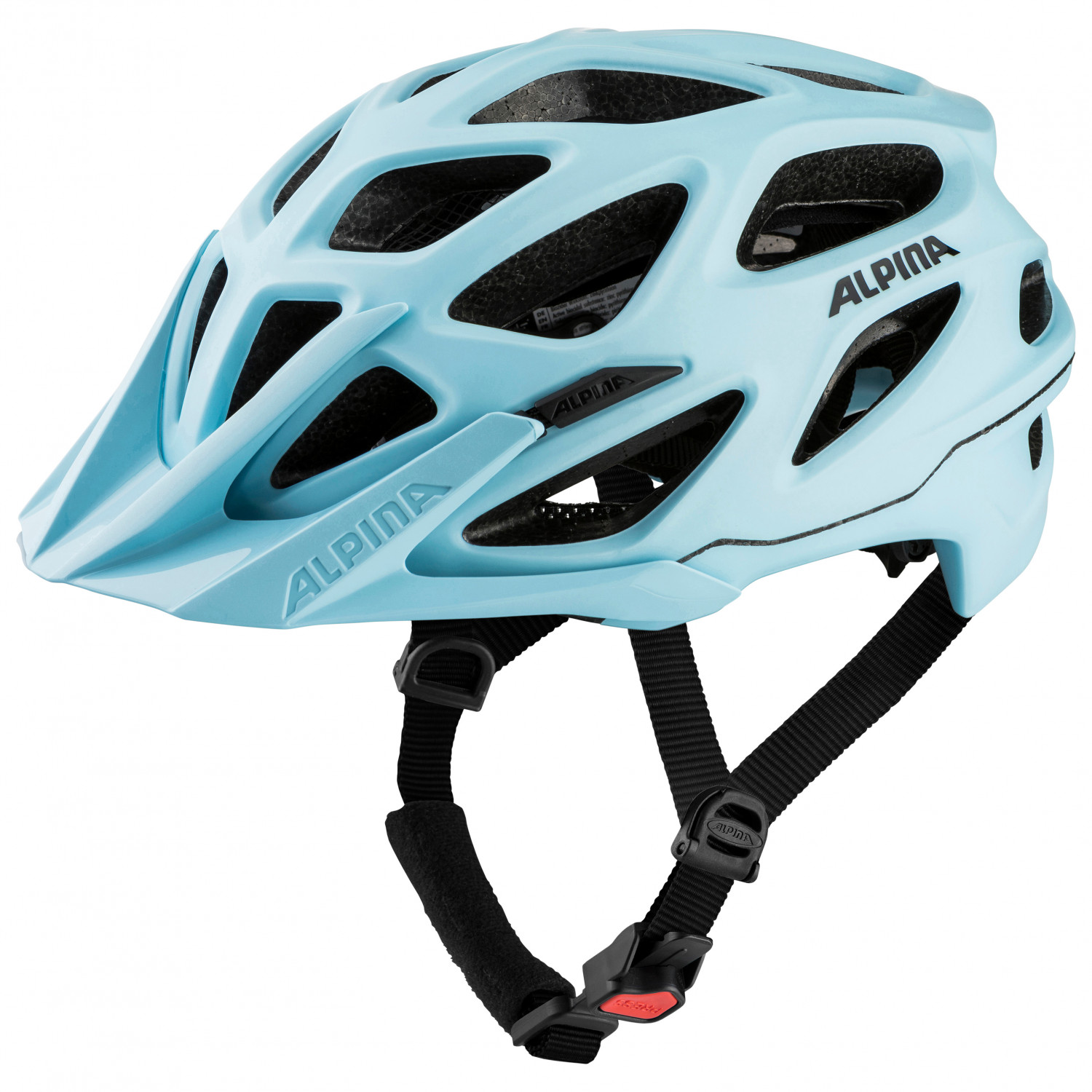 Велосипедный шлем Alpina Mythos 3 0 L E, цвет Pastel/Blue Matt