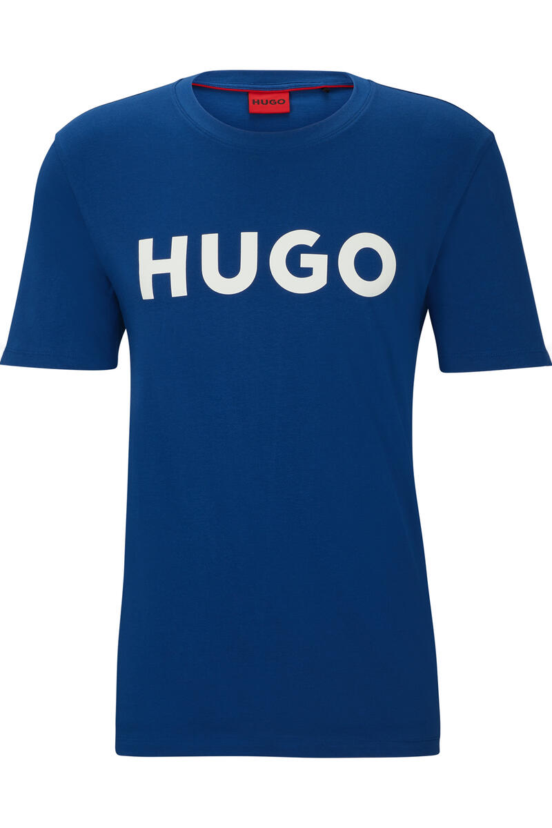 цена Футболка стандартного кроя HUGO, темно-синий