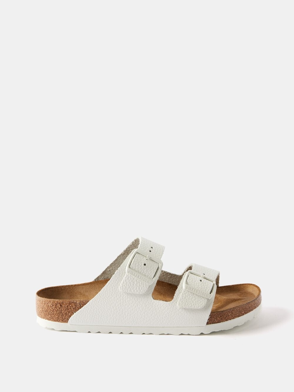 

Кожаные сандалии arizona Birkenstock, белый