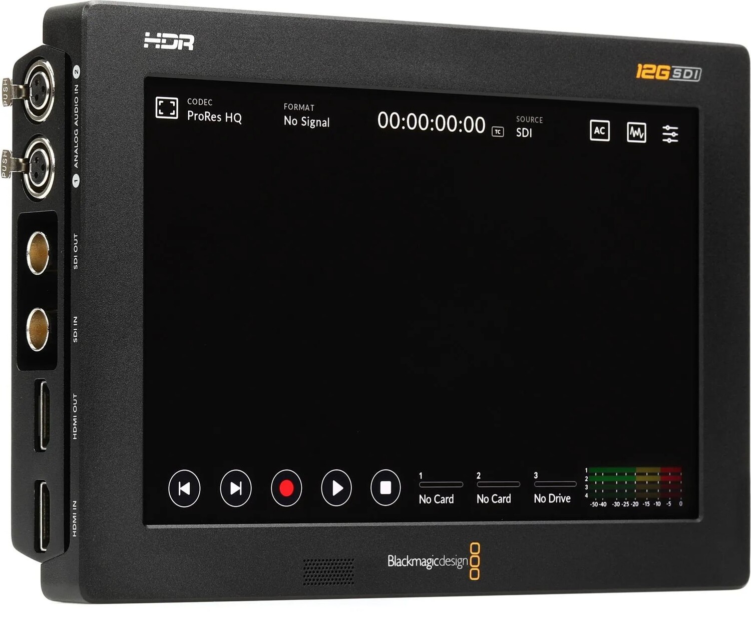 

Портативный 7-дюймовый HDR-монитор Blackmagic Design Video Assist, рекордер, прицел и видоискатель