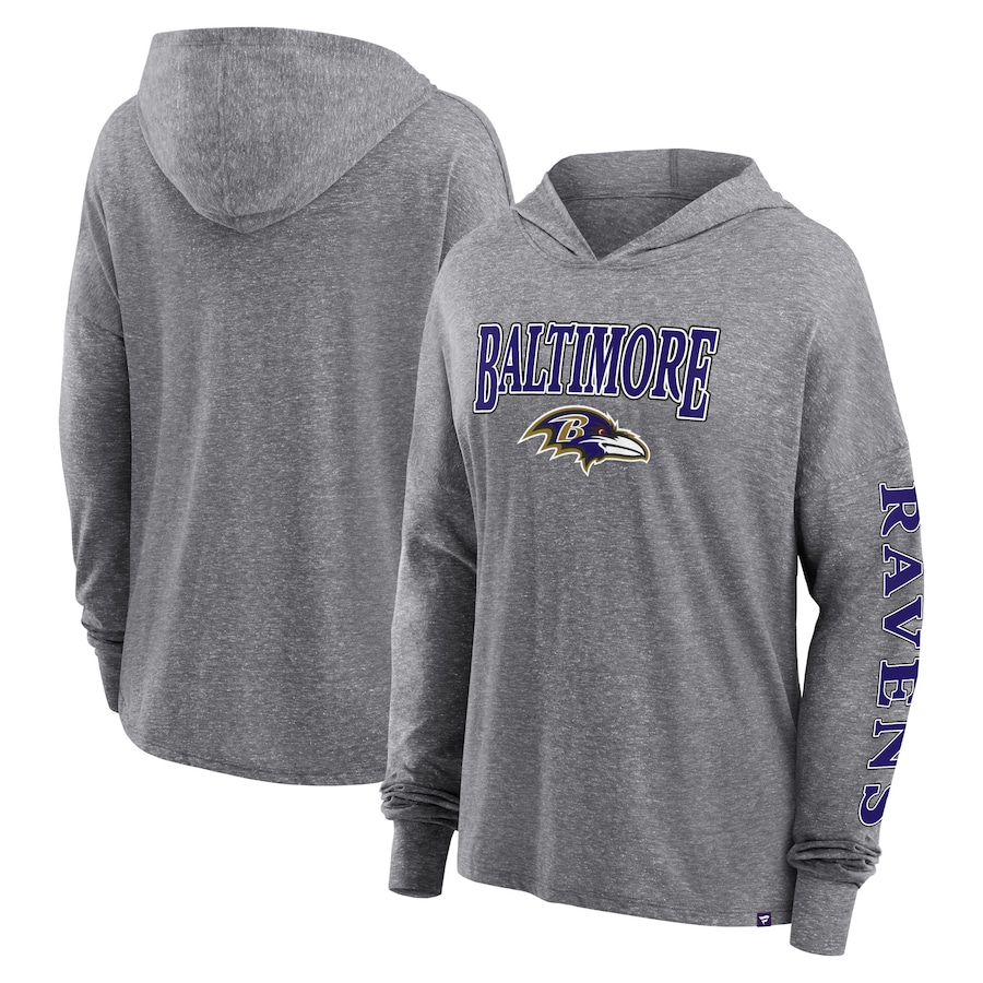 

Футболка с длинным рукавом Fanatics Branded Baltimore Ravens, серый